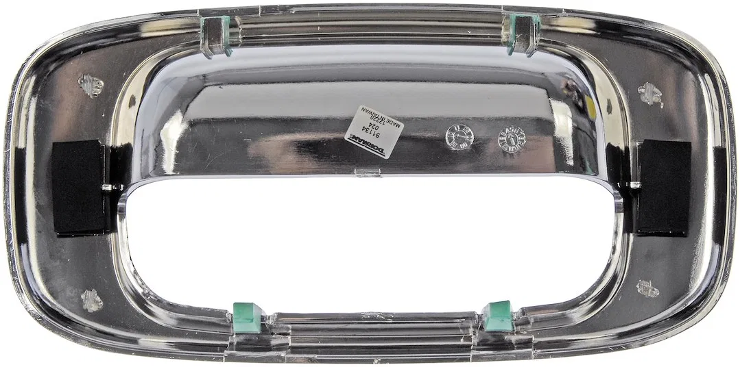 91134 – DORMAN Tailgate Handle Bezel, OE Replacement Carded All Chrome - view 2